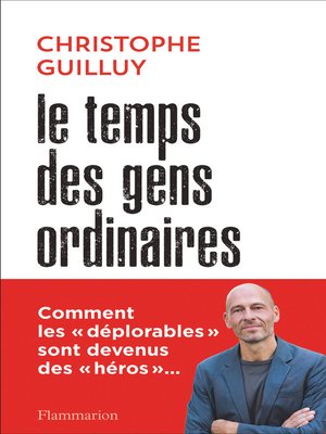 cover image of Le temps des gens ordinaires